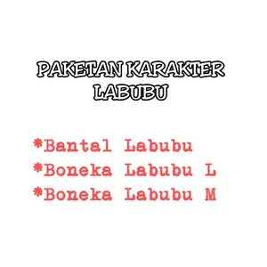 Paket Pilihan Boneka Karakter Labubu Dolls Toys