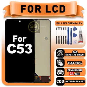 LCD for Rlme c53 Fullset hp layar Touchscreen murah For Glass Touch Screen Digitizer Replacement COD
