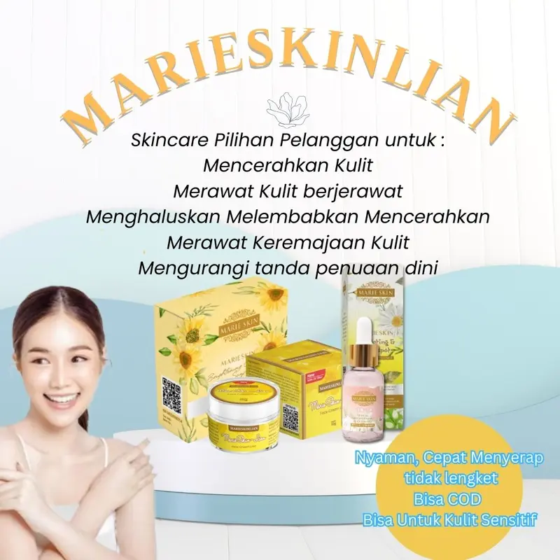 CREAM MARIESKINLIAN - Gunakan Pagi dan Malam hari (Cream Khusus untuk FLEK) 6
