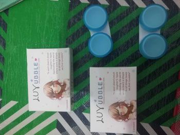 Product Review of SOFTLENS LUVUBBLE MINUS GRAY SERIES 2 softlens minus natural murah from B**y 0