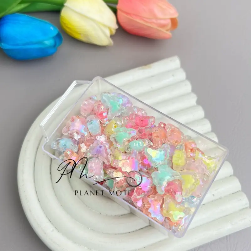 Manik Mote Akrilik Moza Rainbow (15gr) 3
