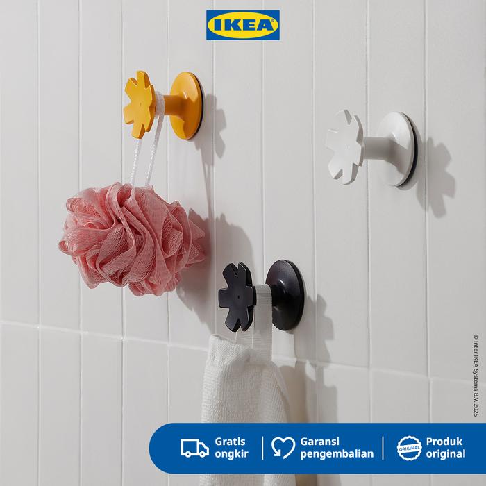 Gambar IKEA JORDBORR Pengait Tempel Dengan Perekat Set Isi 3pcs Plastik dari IKEA Indonesia Kota Administrasi Jakarta Timur Tokopedia