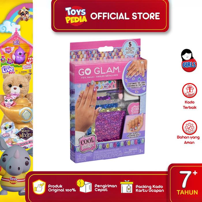 Gambar Mainan Cool Maker Mix & Mani Foil Nails Toys dari Toyspedia Kota Tangerang Tokopedia
