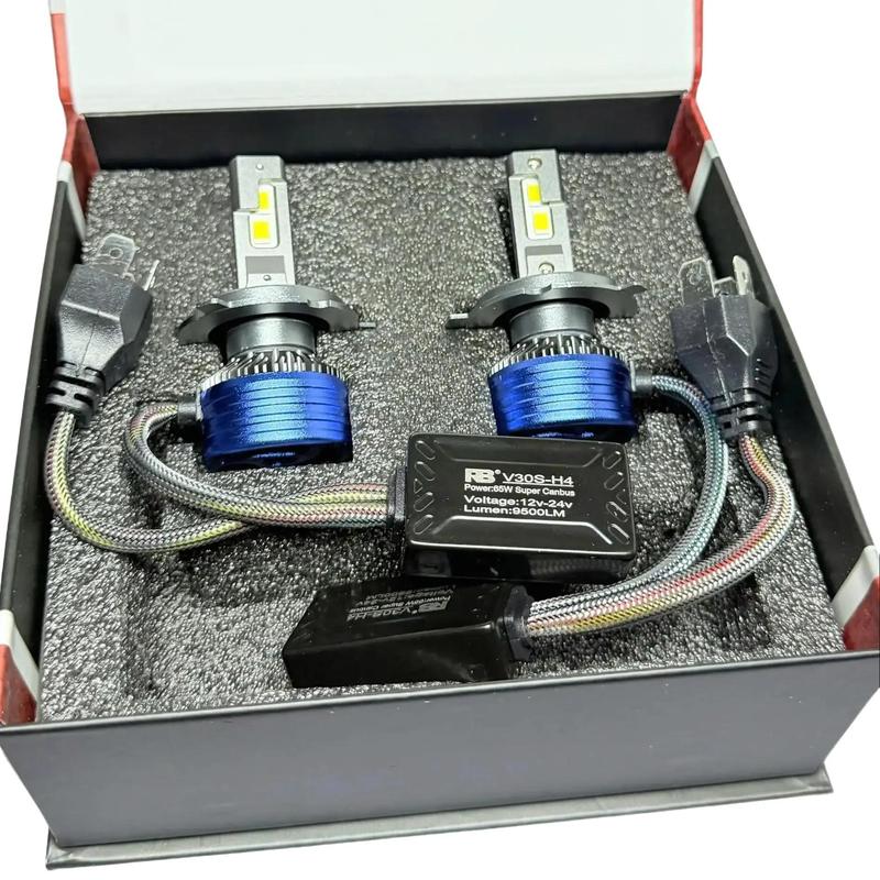 TẶNG MÓC TITAN KHÓA CÀI [RBHL2026] Đèn Pha Led V30S Bản Nâng Cấp, Siêu Sáng Lắp Ô Tô và Xe Máy, Điện Áp 12-24 Vol, Công Suất 65W/Bóng#BẢO HÀNH 06 THÁNG#ĐÈN PHA#ĐÈN LED#RB#V30S#LEDV30S#