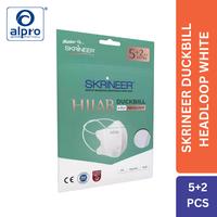Gambar Skrineer Duckbill Headloop White 5+2Pcs dari Apotek Alpro Poris Kota Tangerang 1 Tokopedia