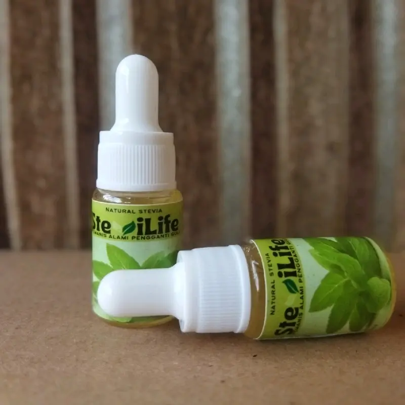 Stevilife sweetener stevia tetes murni cair tanpa campuran, pengganti gula pemanis nol kalori 4