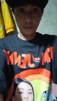 Product Review of T-Shirt Tom & Jennie Parody - Oversized Model Black Solid Sablon Kaos Hitam Distro Atasan Baju from E**k a**i n**i 0