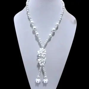 Cod Kalung Hijab /Kalung Hijab Fashion panjang/Kalung  Mutiara Fashion  Aksesoris wanita Elegan