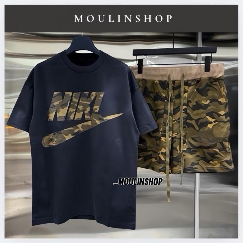 [High Quality] Bộ Quần Áo Nam Hoạ Tiết Rằn Ri L1 Siêu Chất - Bộ Quần Áo Nam Chất Liệu Vải Cotton Cao cấp Co Dãn Bốn Chiều Thấm Hút Mồ Hôi