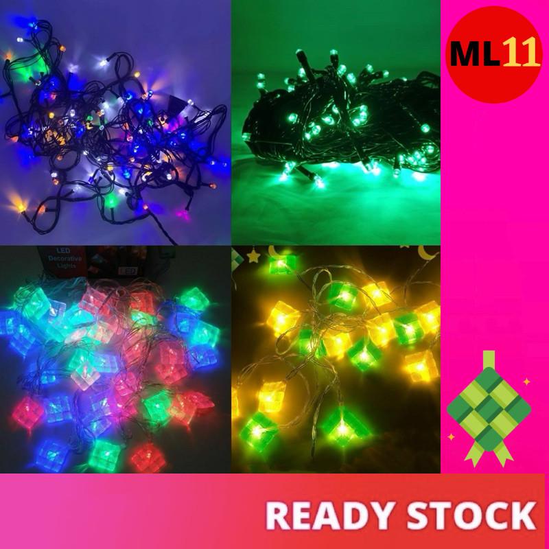 100LED 10M Led Light / Fairy Light / Lampu Raya / Lampu LED - TikTok ...