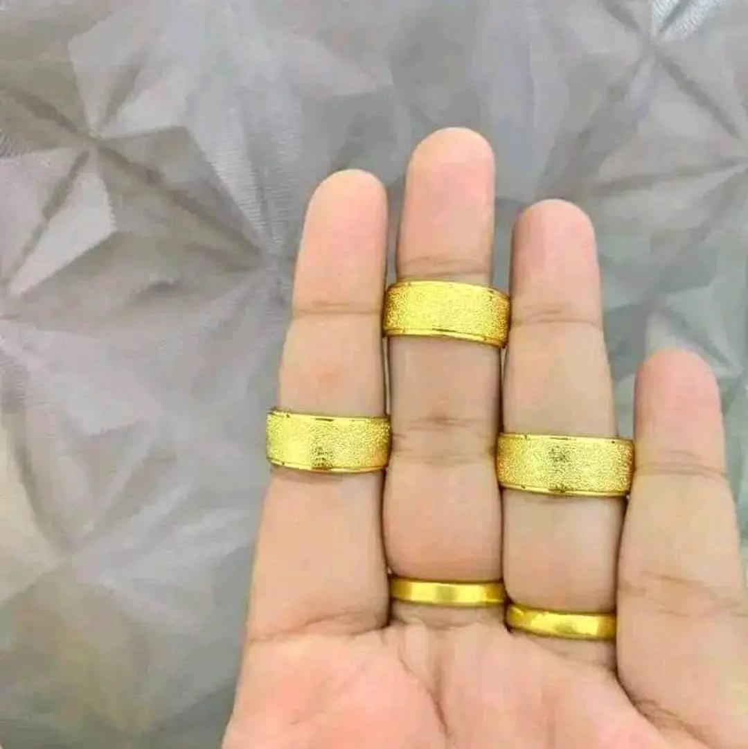 CINCIN PASIR LOGO CC YXY KUNING EMAS 24K