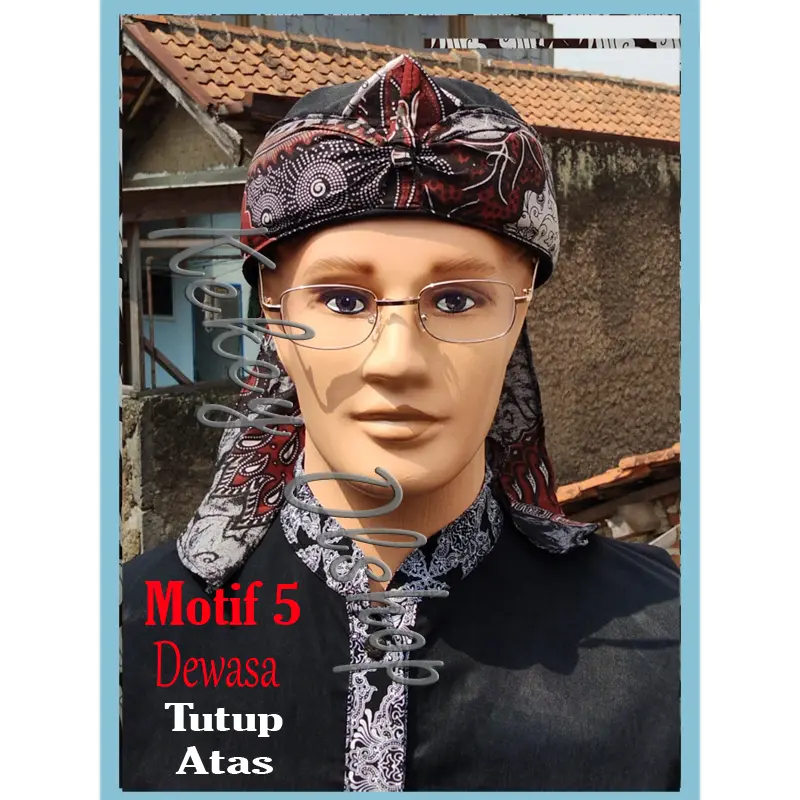 Totopong Blankon Bendo / Grosir Ikat Kepala Tradisionall / Bendo Suda / Udeng Orang Sunda / Blankon Jawa 5