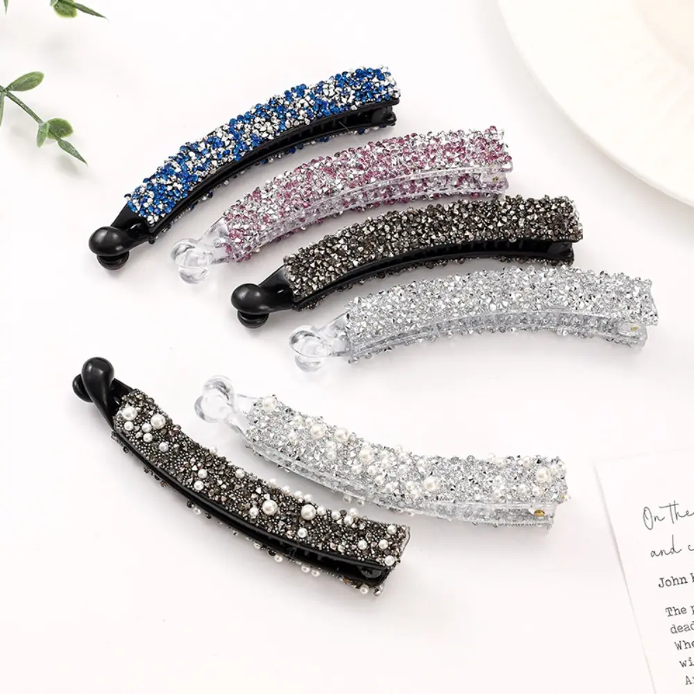 Fashion Cute Banana Clip Candy Color Women Girls Sweet Hairpins Hair Claws