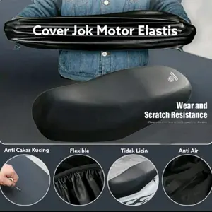 SARUNG JOK MOTOR TAHAN AIR WATERPROOF COVER JOK MOTORCYCLE PELINDUNG JOK TIDAK LICIN FLEKSIBEL KUAT TAHAN GORESAN MELINDUNGI TETAP BERSIH AMAN COCOK UNTUK SEMUA TIPE MOTOR sarung  jok murah sarung jok motor vario mio beat scoopy NMAX PCX supra keren
