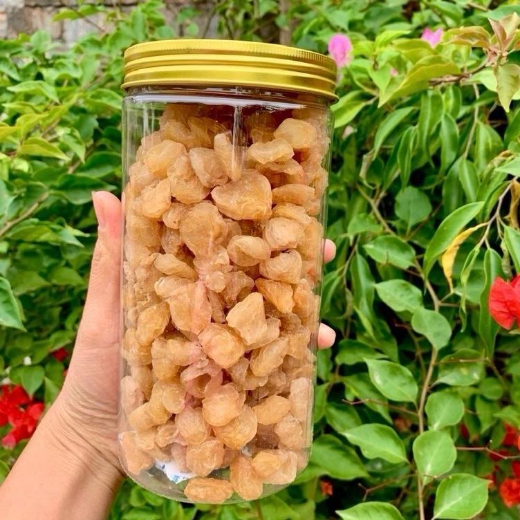  hộp 500g long nhãn Hưng Yên sấy khô mộc.Thức Ăn Food 