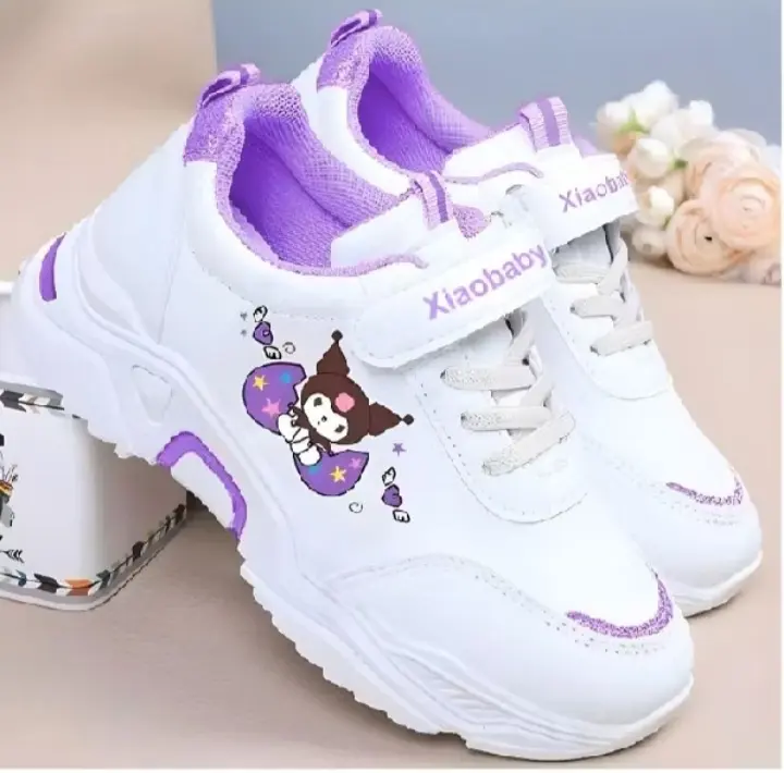 Sepatu Sneakers Sanrio Kuromi K4sual Fashion Trendy untuk Anak dan Wanita Dewasa