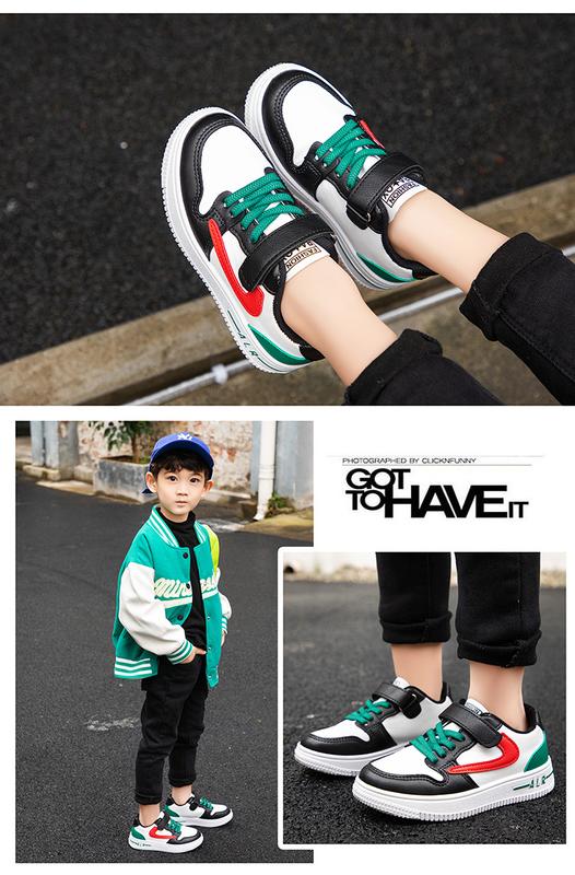 Product Introduction of Boys' Single Shoes 2024 Spring and Autumn New Middle and Big Children's Board Shoes Children's Sports Shoes Spring and Girls' Breathable Colored Board Shoes 19