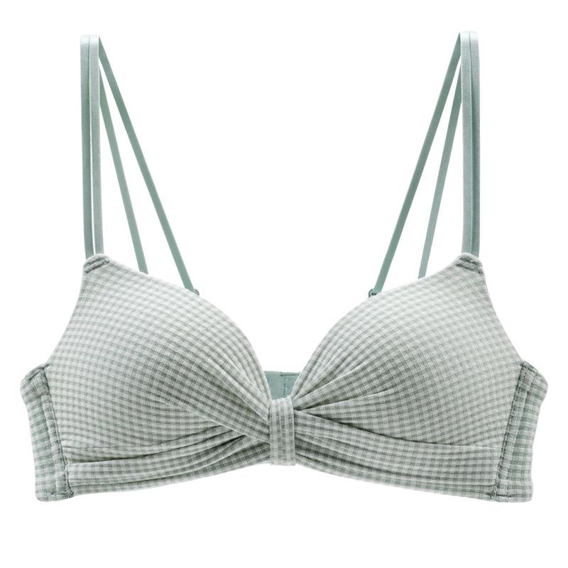 Product Introduction of BR446> BRA RENDA WANITA PUSH UP FULL CUP TANPA KAWAT TALI SILANG MOTIF KOTAK 16