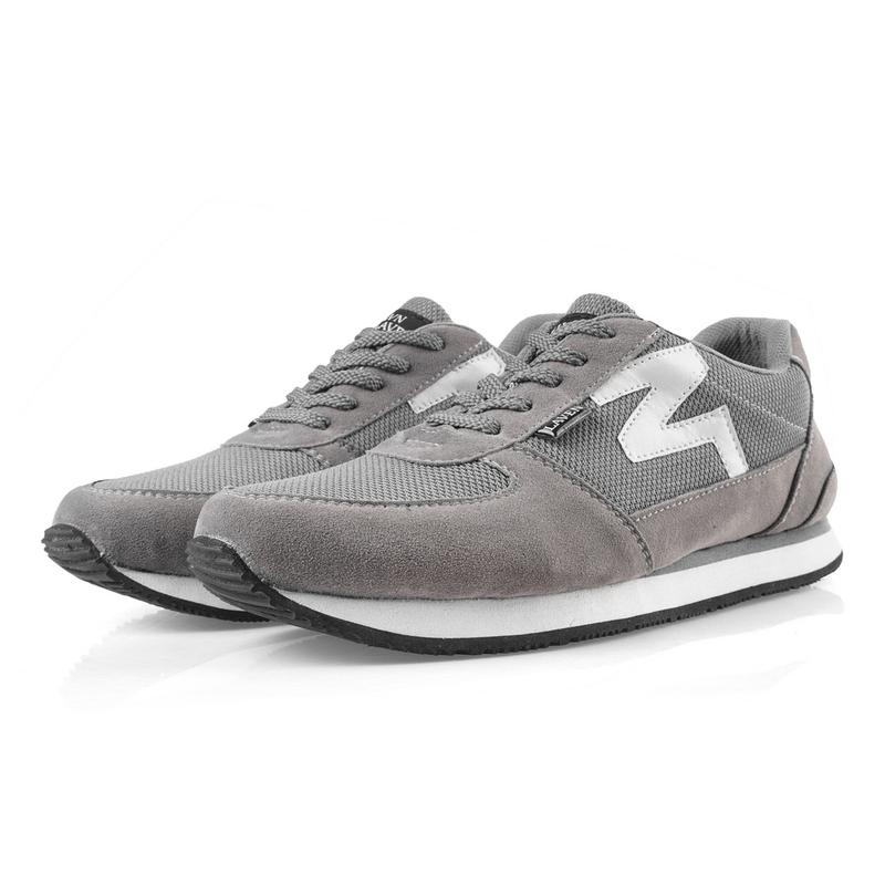 Sepatu Kasual Pria Lvn Laven Ukuran Besar Big Size 39-48 Warna  Abu/Nevy/Hitam Shoes Sneakers R 024 A 40