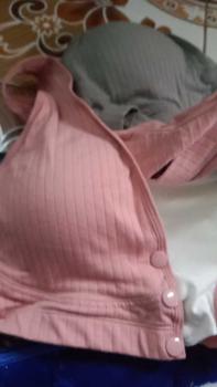 Product Review of Women Maternity Nursing Bra Soft Cotton Seamless Gather Push up Underwear 1018 Underwear Ibu  Wanita from f** 0