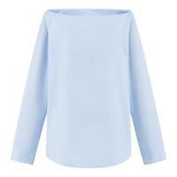 Gambar [Anniversary Picks][MEIN] Blouse Wanita Off Shoulder Lengan Panjang Biru 5448 - Atasan biru-S dari MEIN Indonesia Kab. Tangerang 4 Tokopedia