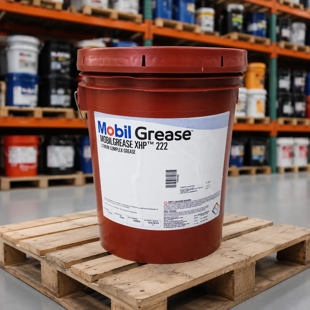 Mobilgrease XHP 222 Lithium Complex Grease Pail 16 Kg
