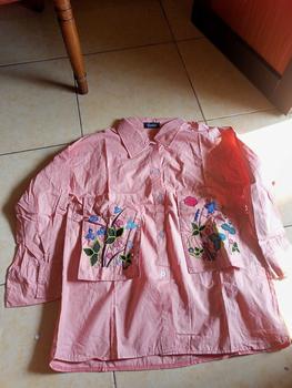 Product Review of Jeena - Alya Shirt Baju Nyaman Mustard | Pink & Mint Tersedia Atasan Basic Casual Oversize Linen Muslim Panjang Simple from T** W**n 0