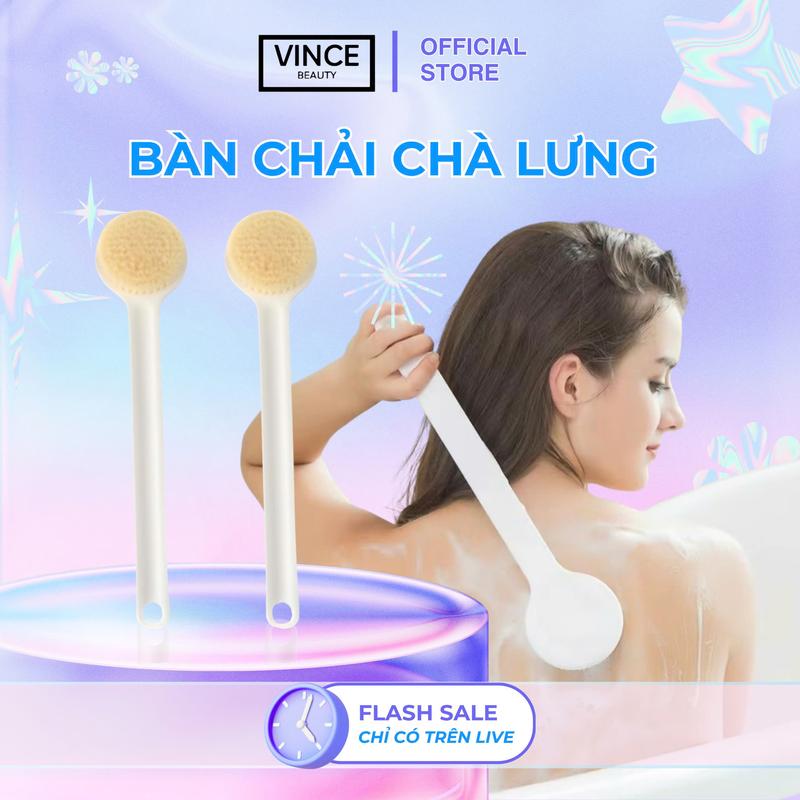 Cây Cọ Tắm Siêu Mềm Hàng Xuất Nhật - Cây Chà Lưng Lông Mịn Hàng Tốt Hàng Không Hộp Bàn Chải Cọ Lưng Tắm Lông Mềm