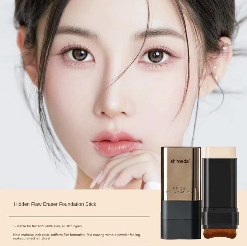Kem nền dạng thỏi Shiroada Flawless Water Light Eraser làm sáng tông màu da che khuyết điểm dễ lên màu lâu trôi