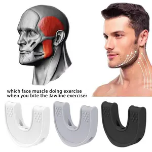 Jawline Exercise Latihan Otot Rahang KunyahWajah | Alat Latihan Mewing Penirus Rahang &Pipi Tembem Jawline Shaper Trainer l AlatPelangsing Wajah