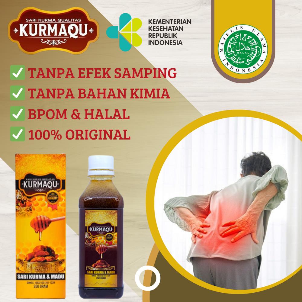 Kurmaqu - Sakit Pinggang Nyeri Sendi Syaraf Kejepit Tulang Belakang Encok Pegal Linu Asam Urat Kolesterol Rematik