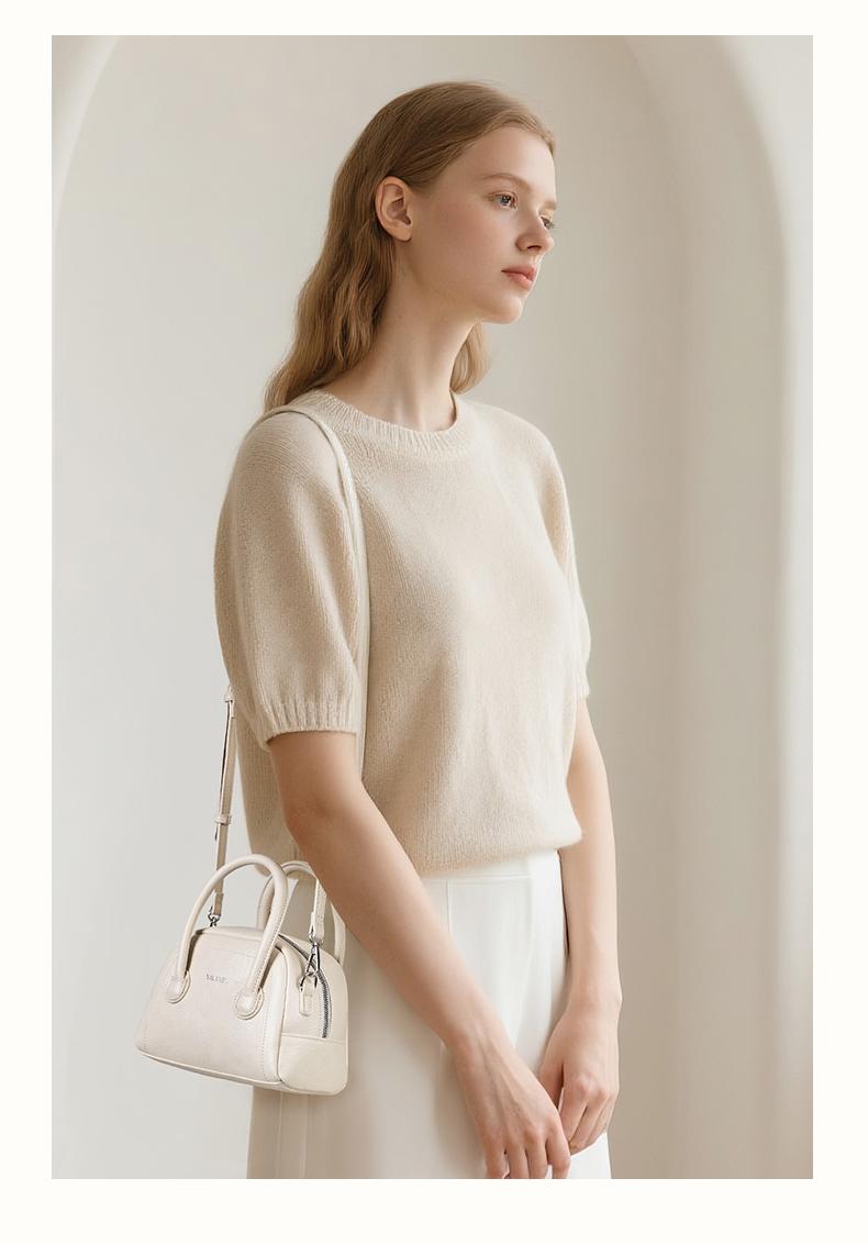 【Gia Bag】NALANDU Tas Selempang Wanita Elegan Fashion Sling Bag Bahu Cewek Kekinian Kulit OOTD Tampil Mewah