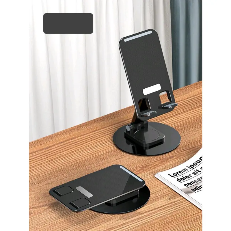 [BS] Stand Holder HP Tablet Putar 360 Rotation / Rotatble Phone Holder Universal Ipad Metal Besi ABS 0108 1