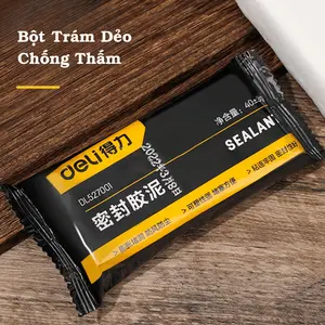 Xi Măng Dẻo Chống Thấm Deli Tools Dạng Bột Tiện Lợi, Bột Trám Tường Nhà, Bịt Lỗ Điều Hòa, Đường Ống Nước, Bồn Rửa Bát, Lỗ Thoát Nước Gói 40g