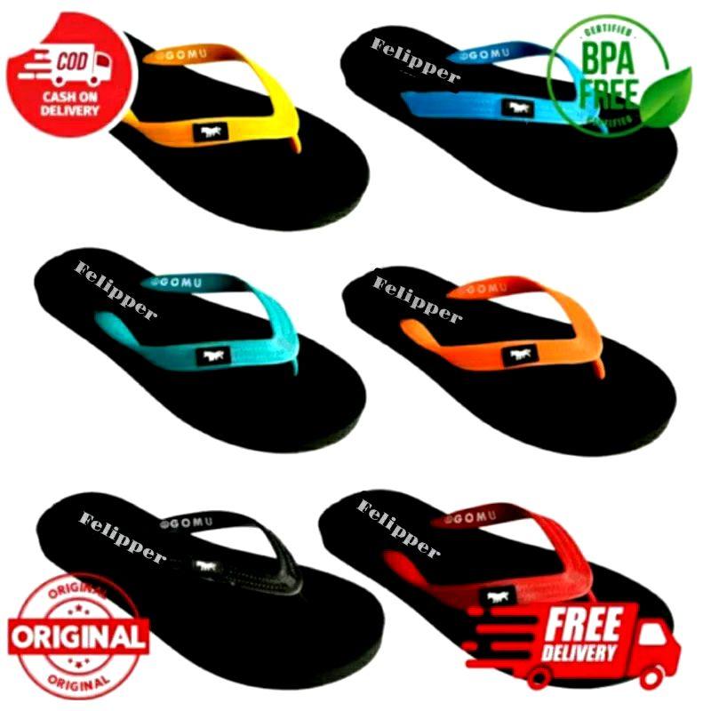 sandal jepit distro Feilpper terbaru viral Pria Sendal Putih 0