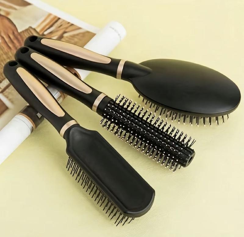 Set 3 lược chải tóc chống rối cao cấp gỡ rối tạo kiểu chải nhanh khô bảo vệ tóc…