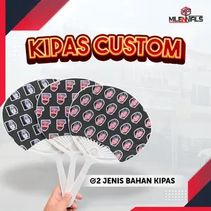 KIPAS CUSTOM FOTO || KIPAS CUSTOM 2 SISI || KIPAS CUSTOM MUKA || KIPAS CUSTOM SEGALA ACARA