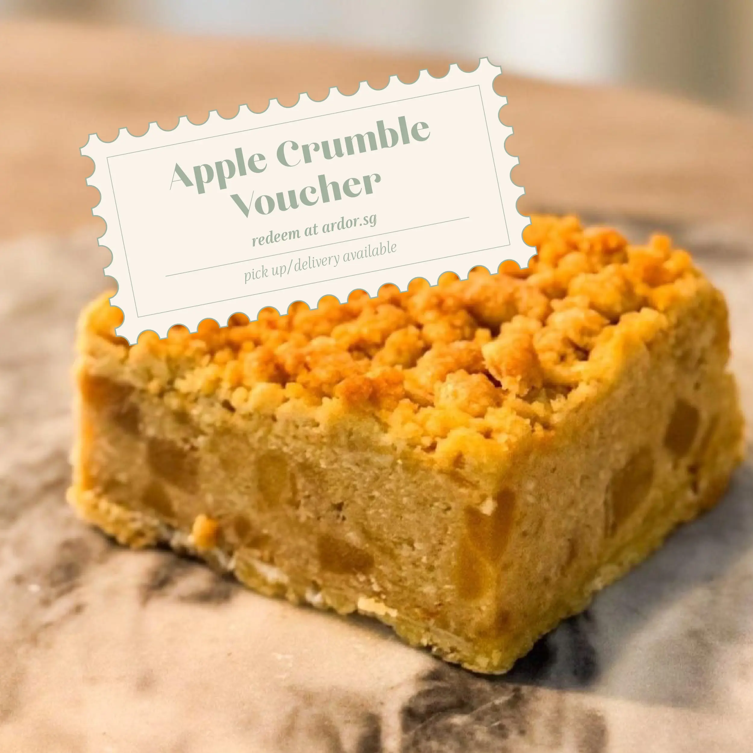 Ardor Apple Crumble Box of 9 Physical Voucher