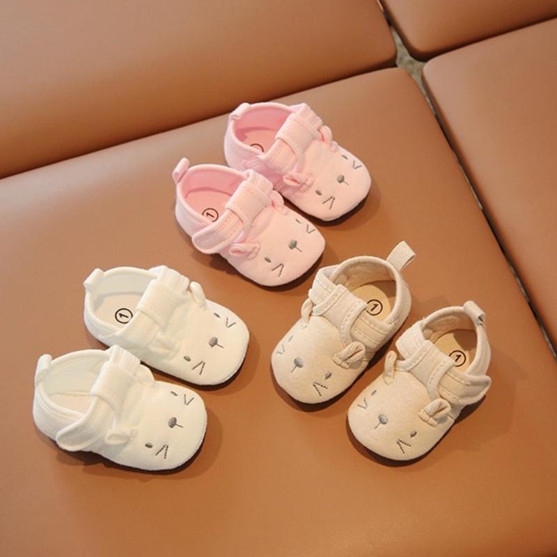 Giày dép đế mềm chống trượt, dành cho bé trai và bé gái sơ sinh, Giày trẻ Em Bé Giường, Thích hợp cho tất cả các mùa, 0-18 tháng, Hàng mới về