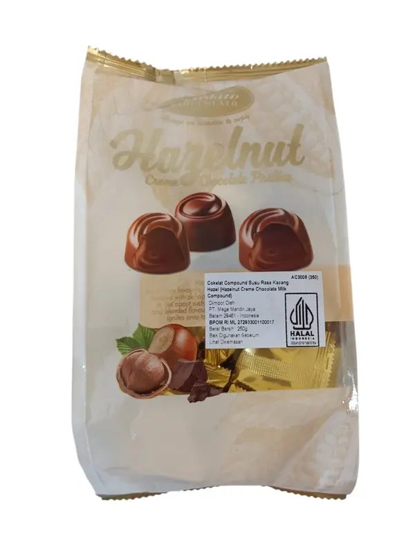 ALESSIO CIOCCOLATO Creme Chocolate Praline 250g Hazelnut Durian Matcha Strawberry Yogurt 1