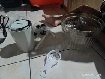 Product Review of (GREBEK GUDANG KETARKETIR) SAMONO 2.5 Liter Food Chopper Multifungsi Penggiling Daging Penghalus Makanan Pisau Stainless Praktis Garansi 1 Tahun (SW-CG350) from ᴊ**ᴜ ᴛ**ᴏ 1
