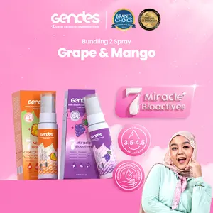Bundling Gendes 2 Sweet Aromatic Care Spray promo 7 miracle bioaktives | Perawatan Area Kewanitaan  | Membantu Mengurangi Keputihan | Membantu Menghilangkan Aroma Tidak Sedap Pada Area Kewanitaan
