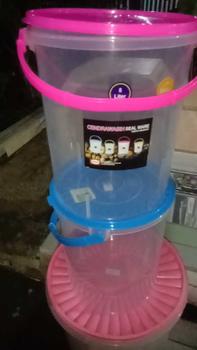 Product Review of 2 pcs Toples Krupuk 8 Liter 14 Liter Cenderawasih Shinpo Toples Kerupuk Toples Asinan from p**i m**a e**6 0