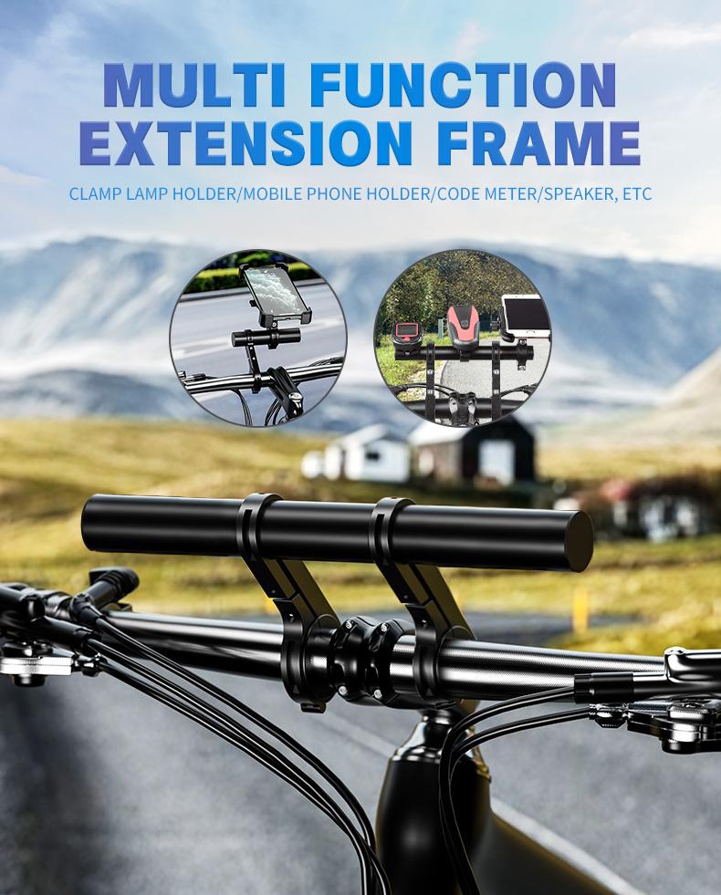 Product Introduction of X-TIGER bicycle handlebar extension accessories bracket bicycle handlebar rack bracket extender bracket bicycle mountain bike 23