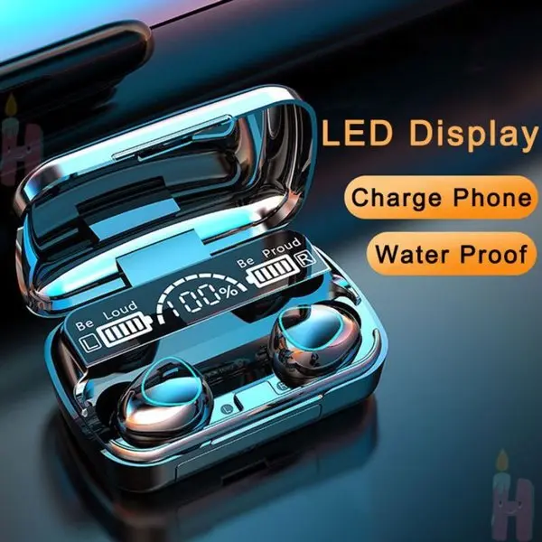 TWS Headset M10 M41 5.1 Bluetooth Earphone Powerbank 3500mah Bluetooth In-Ear 9D Mini Touch Sports Wireless Earbuds Bass HIFI Sounds Headset In-Ear 0