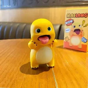 Vixplorn Mainan Figure Nailong / Dekorasi Nailong Dino Kuning Asli / Mainan Nailong Hadiah Kado / Premium Dinosaurus Kuning Gemoy Dino Lucu Unik | Kekinian