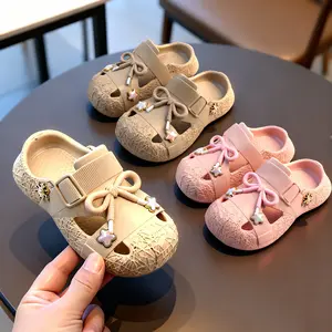 Sandal Baim Anak Perempuan Fuji Korean Style Pita Selop Anti Slip Karet EVA Ringan Nyaman Sol Ethylene Vinyl Acetate Platform Nyaman dan Ringan 8929K/T-A