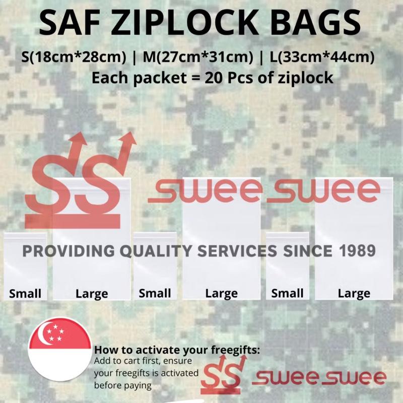 Product Introduction of CHEAPEST & READYSTOCK SAF ZIPLOCK BAGS FOR EASYSTORAGE Emart fieldcamp 16