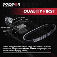 Gambar KEVLAR CVT BELT YAMAHA LEXI / AEROX 155 / NEW NMAX / NEW AEROX B65-E7641-00 PROPER RACING LINE dari Proper Racing Line Kota Administrasi Jakarta Utara 4 Tokopedia