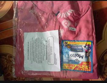 Product Review of SEDANG PROMO DASTER CHIBI JUMBO MURAH KUALITAS PREMIUM - DASTER JUMBO BUSUI KANCING DEPAN - DASTER TERBARU 2024 from P**a 0